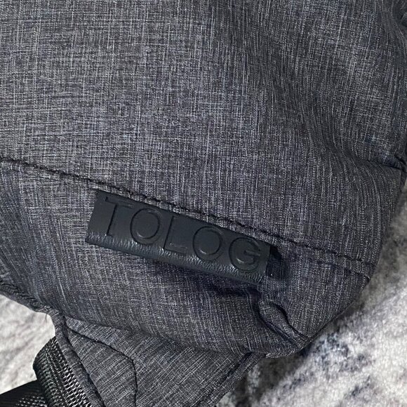 TOLOG Dark Grey Sling Bag Crossbody Backpack - Picture 6 of 7